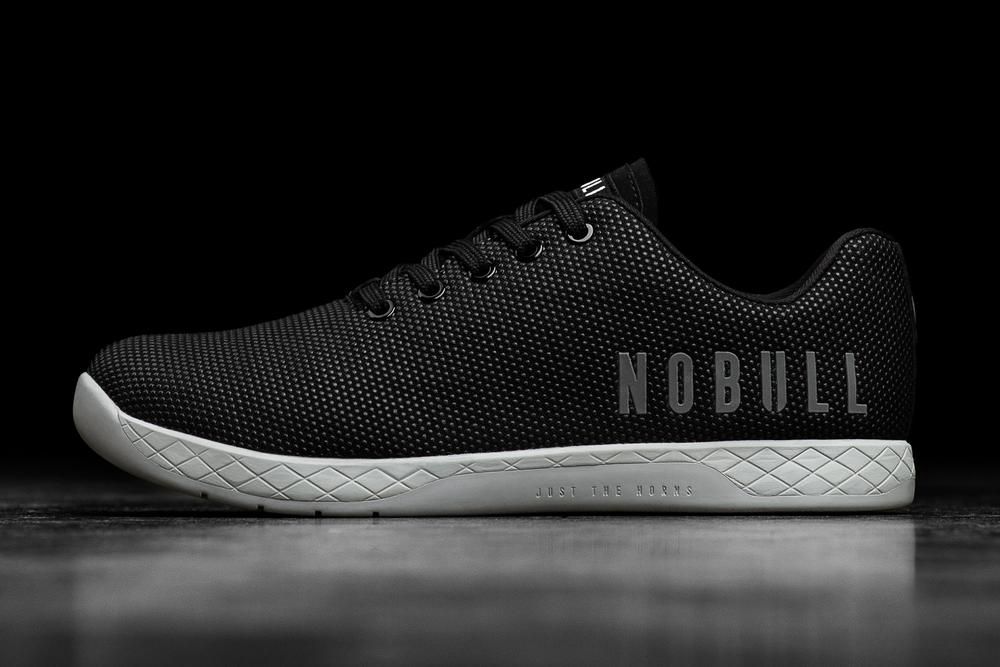 NOBULL Men's Training Shoes - Black Grey - Ireland (3847BUELR)